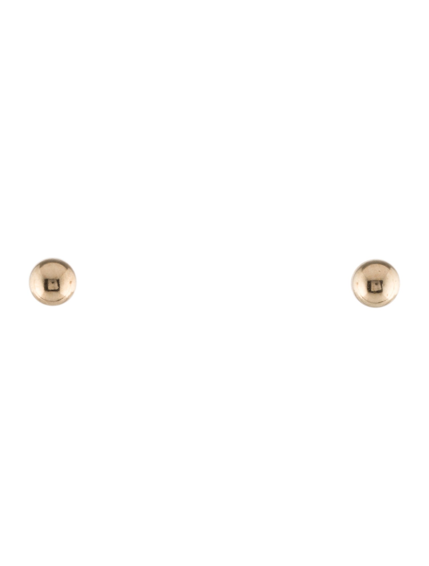 Earrings 14K Ball Stud