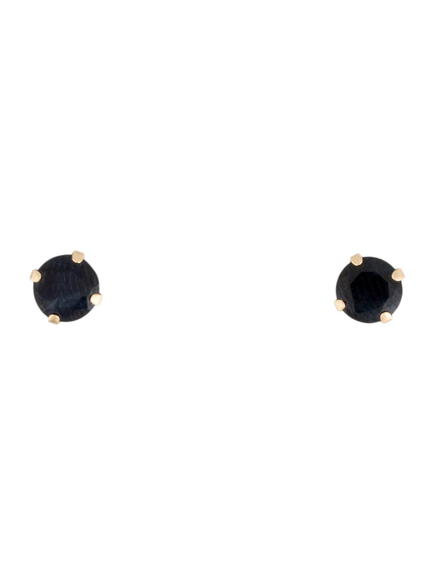 Earrings 14K Sapphire Stud