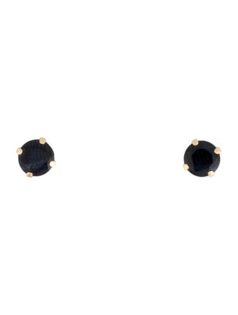 Earrings 14K Sapphire Stud Earrings