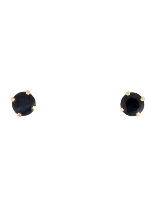 Earrings 14K Sapphire Stud Earrings