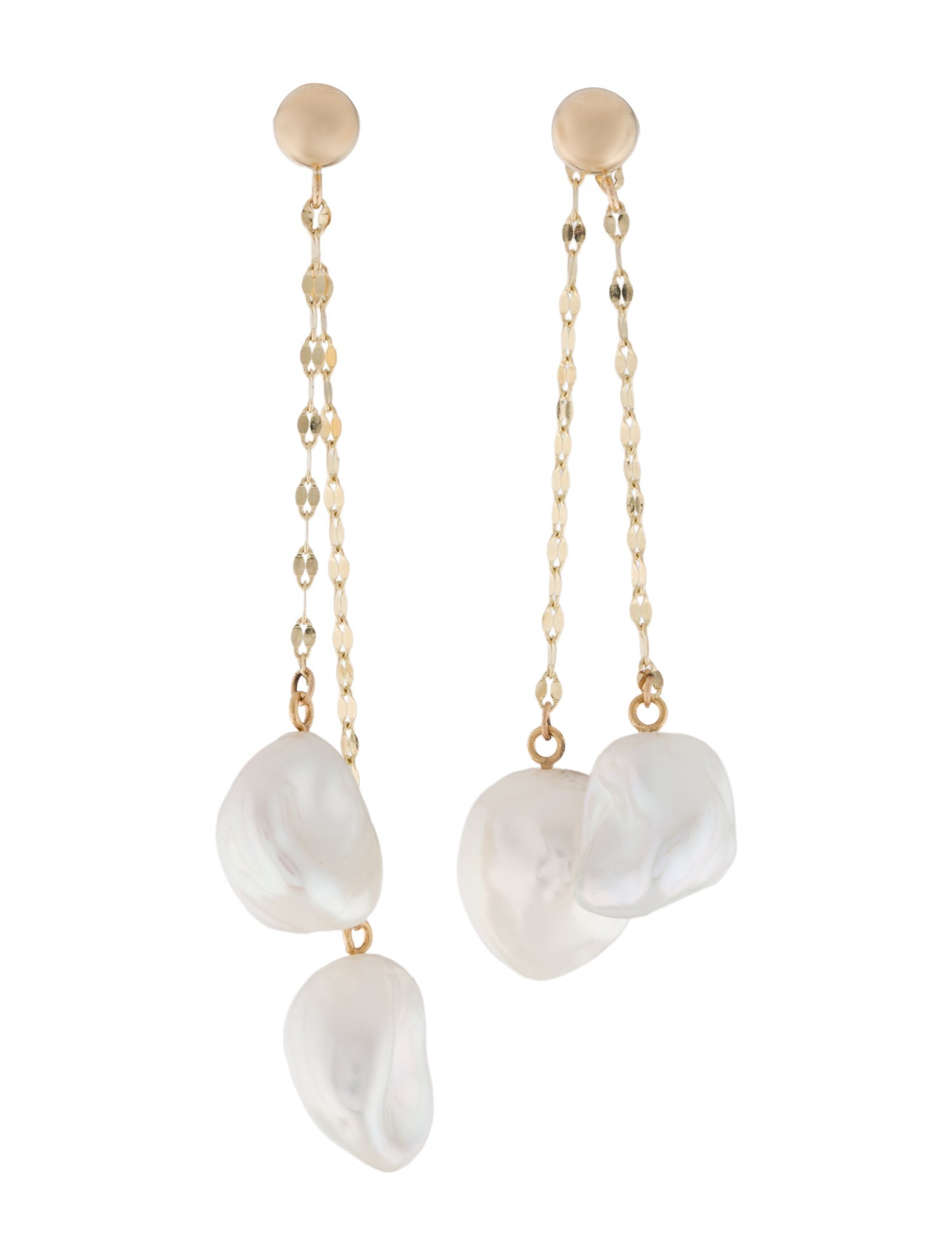 Earrings 14K Pearl Drop