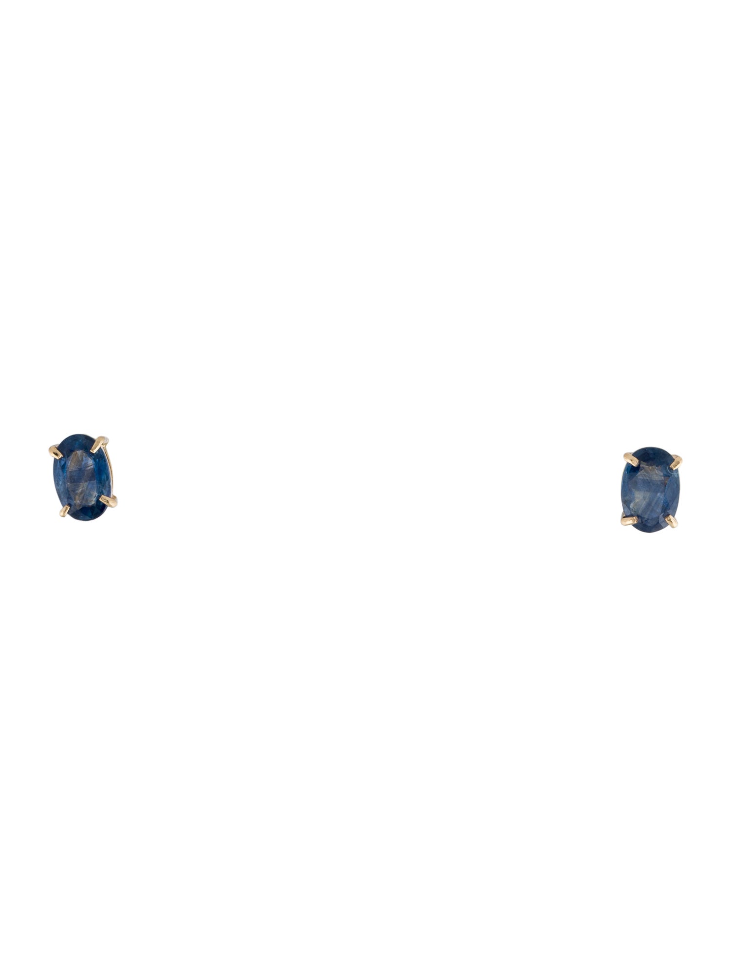 Earrings 14K Sapphire Stud