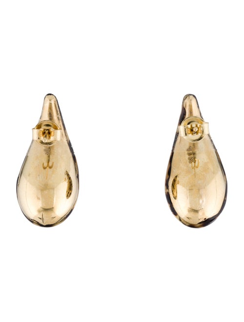 Earrings 14K Enamel Animal Print Drop Earrings