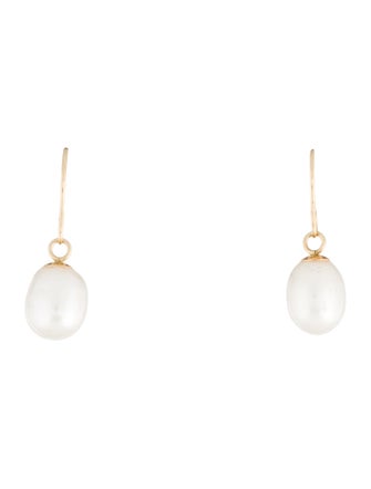 Earrings 14K Pearl Drop Earrings