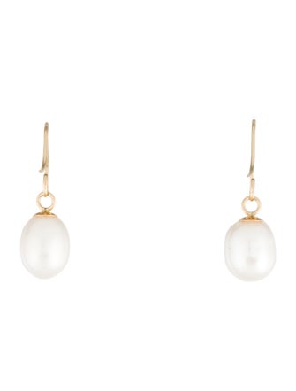 Earrings 14K Pearl Drop Earrings