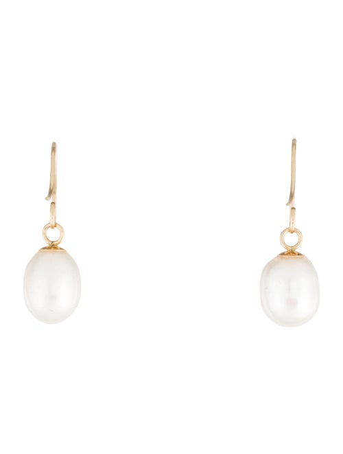Earrings 14K Pearl Drop Earrings