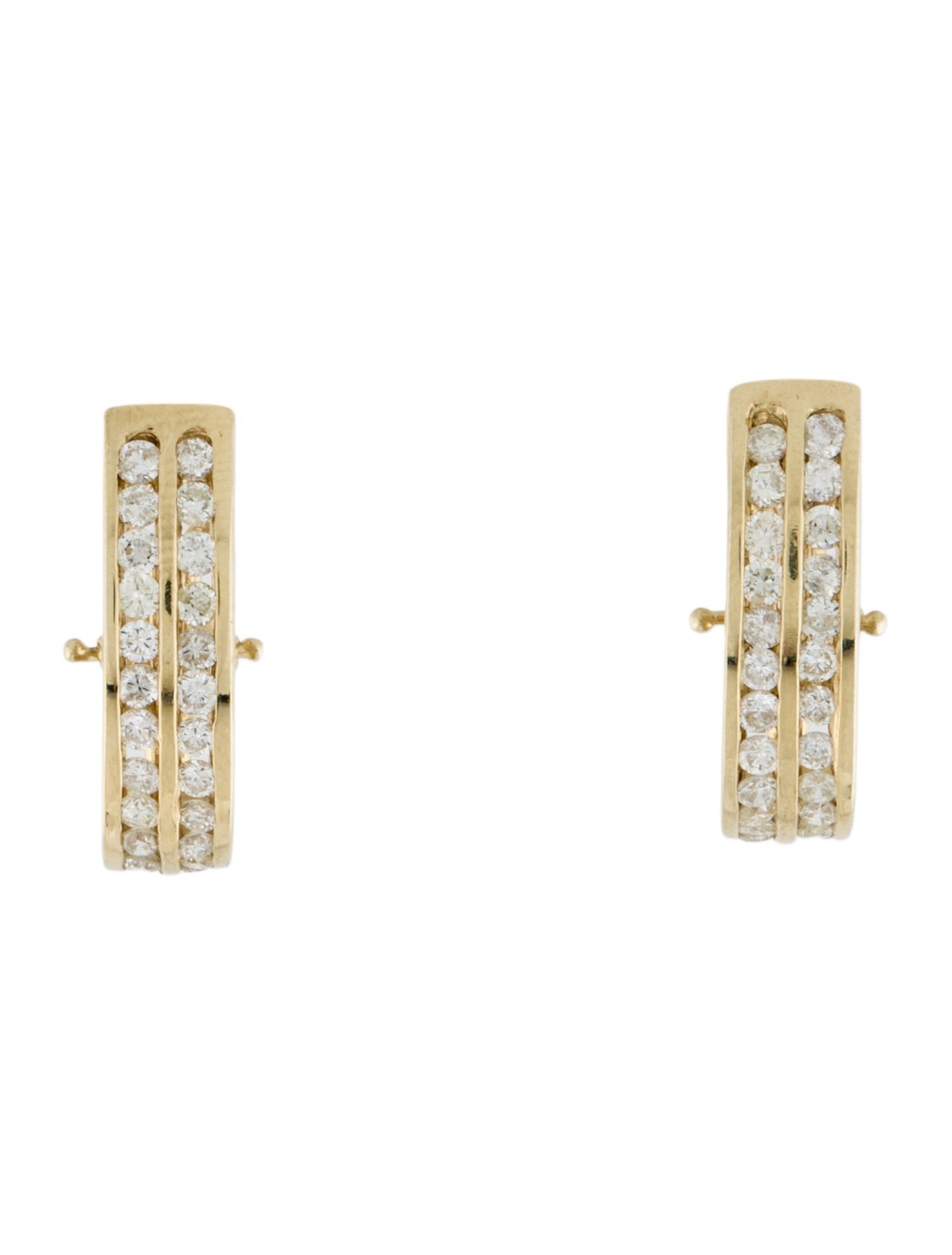 Earrings 14K 1.17ctw Diamond Earclip