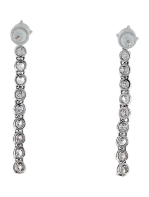 Earrings 14K 1.50ctw Diamond Drop Tassel Earrings