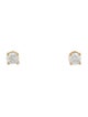Earrings 14K Diamond Solitaire Studs