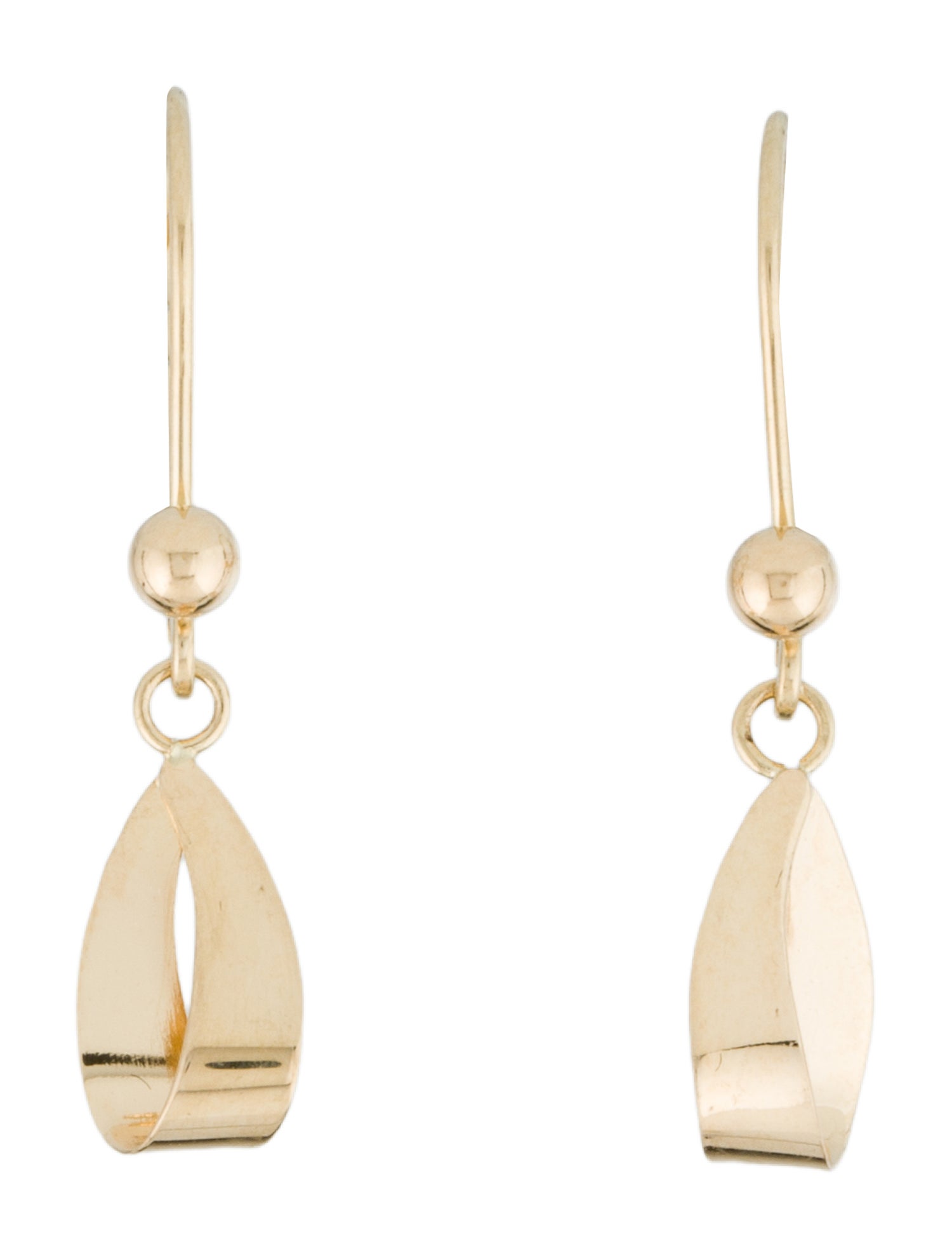 Earrings 14K Loop Drop