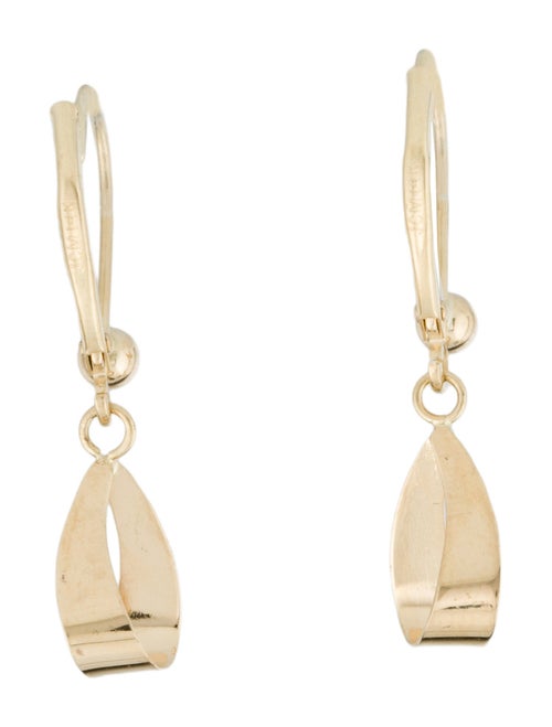 Earrings 14K Loop Drop Earrings