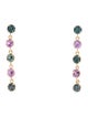Earrings 18K 1.48ctw Sapphire Drop Earrings