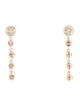 Earrings 18K 1.48ctw Sapphire Drop Earrings