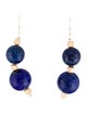 Earrings 14K Lapis Lazuli Drop Earrings