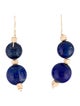 Earrings 14K Lapis Lazuli Drop Earrings