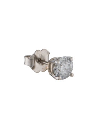 Earrings 14K Diamond Single Stud Earring