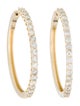 Earrings 14K 2.0ctw Diamond Hoop Earrings