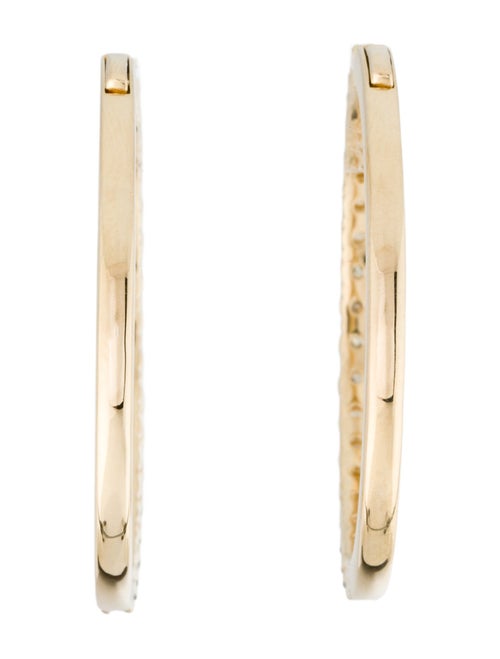 Earrings 14K 2.0ctw Diamond Hoop Earrings