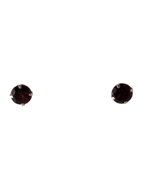 Earrings 10K Garnet Stud Earrings