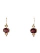 Earrings 10K 2.72ctw Garnet Drop Earrings