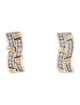 Earrings 14K 1.00ctw Diamond Earclip Earrings