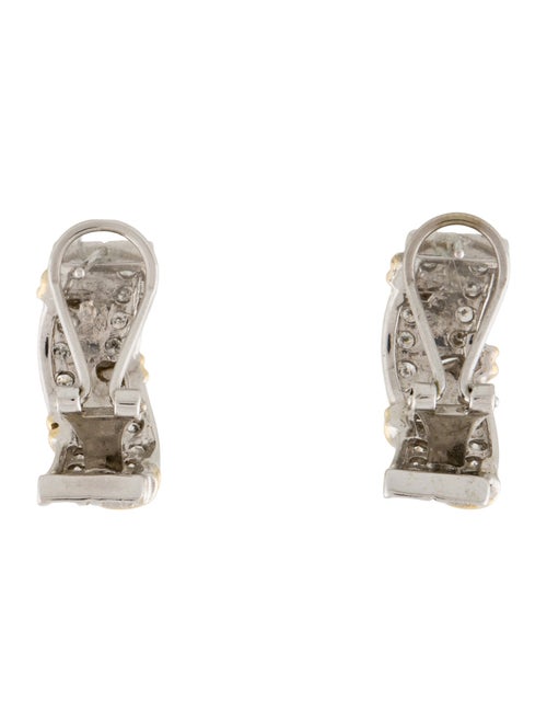 Earrings 14K 1.00ctw Diamond Earclip Earrings