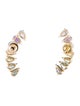 Earrings 14K Multistone Earrings