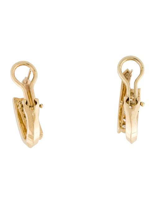 Earrings 14K Diamond Earclip Earrings