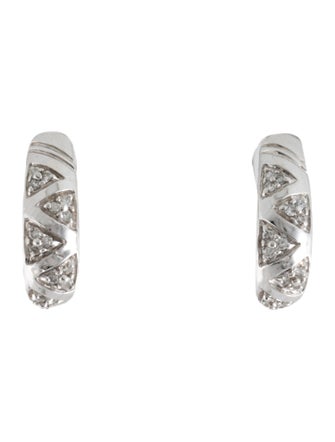Earrings 18K Diamond Earclips