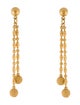 Earrings 22K Double Drop Earrings