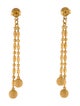 Earrings 22K Double Drop Earrings