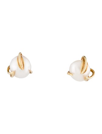 Earrings 14K Pearl Stud Earrings