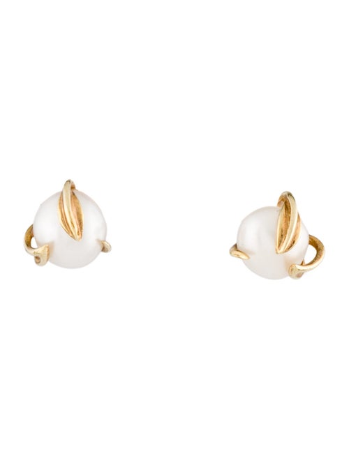 Earrings 14K Pearl Stud Earrings