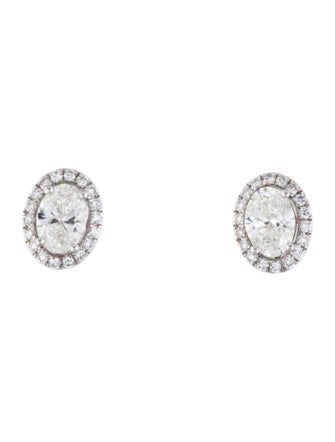 Earrings 14K 1.87ctw Lab-Grown Diamond Stud Earrings