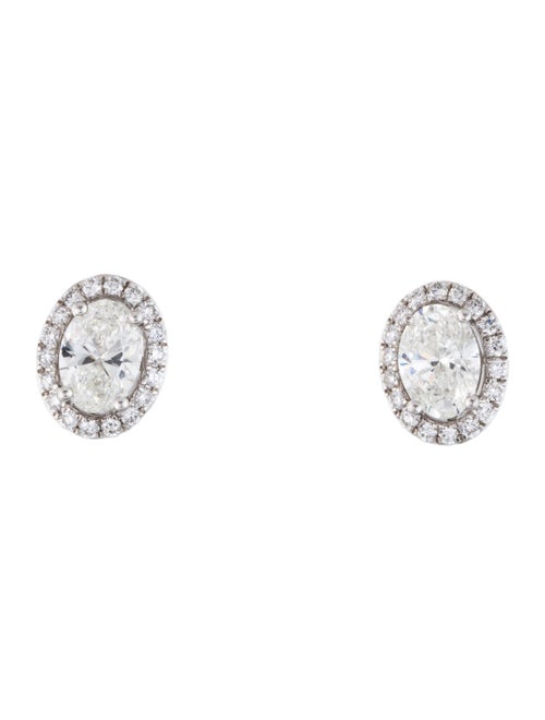 Earrings 14K 1.87ctw Lab-Grown Diamond Stud Earrings