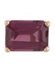 Earrings 14K 1.29ct Rhodolite Single Stud Earring