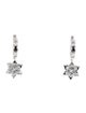 Earrings 14K 2.02ctw Diamond Hoop Drop Earrings