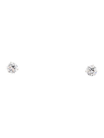 Earrings 14K 6.10ctw Lab-Grown Diamond Solitaire Stud Earrings
