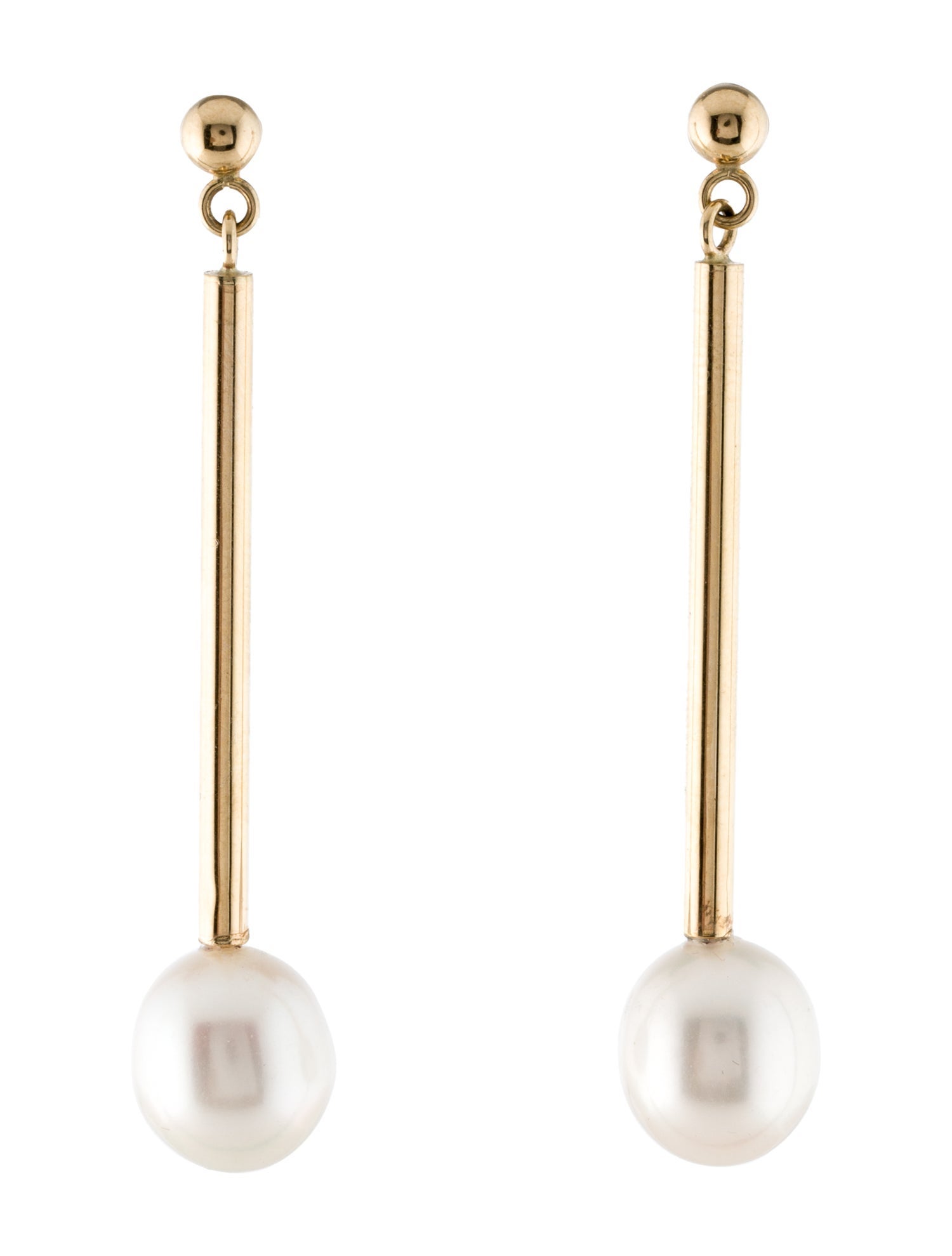 Earrings 14K Pearl Drop