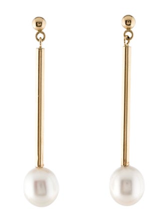 Earrings 14K Pearl Drop Earrings