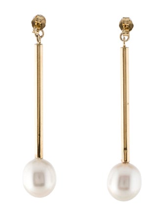 Earrings 14K Pearl Drop Earrings