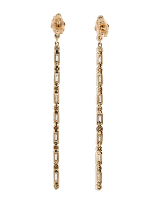 Sydney Evan 14K Diamond Drop Earrings