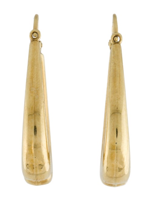Earrings 14K Hoop Drop Earrings