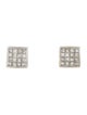 Earrings 14K Diamond Invisible Set Stud Earrings