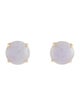 Earrings 14K Jadeite Stud Earrings