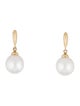 Earrings 14K Cultured Pearl Drop Earrings