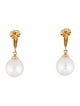 Earrings 14K Cultured Pearl Drop Earrings