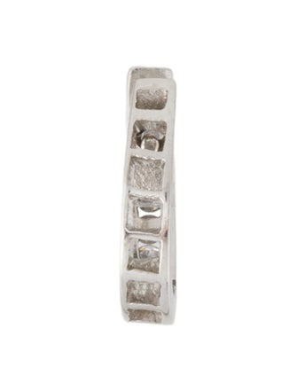 Earrings 14K Diamond Hoop Single Earring