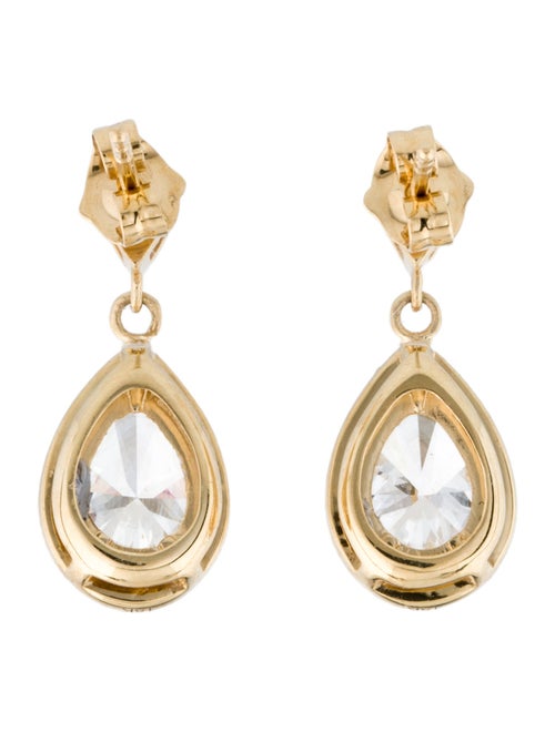 Earrings 1.77ctw Lab-Grown Diamond Drop Earrings