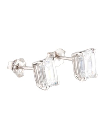 Earrings 14K 1.50ctw Lab-Grown Diamond Solitaire Stud Earrings